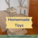 homemade toys label