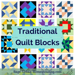 traditional quilt blocks title