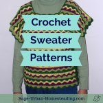 crochet sweater patterns label