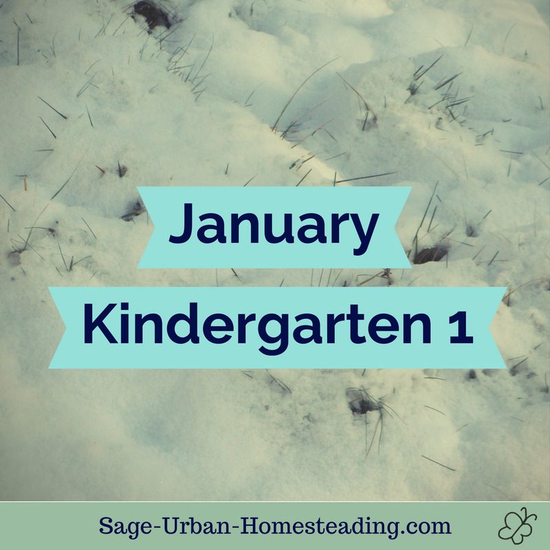 January kindergarten 1