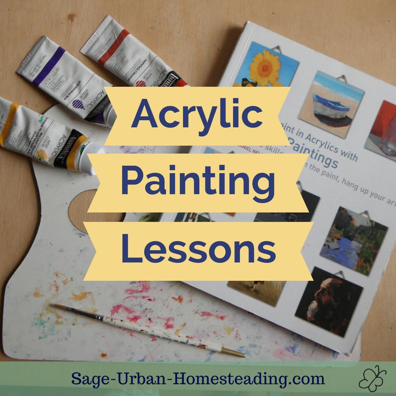 acrylic painting lessons