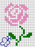 cross stitch rose count just right