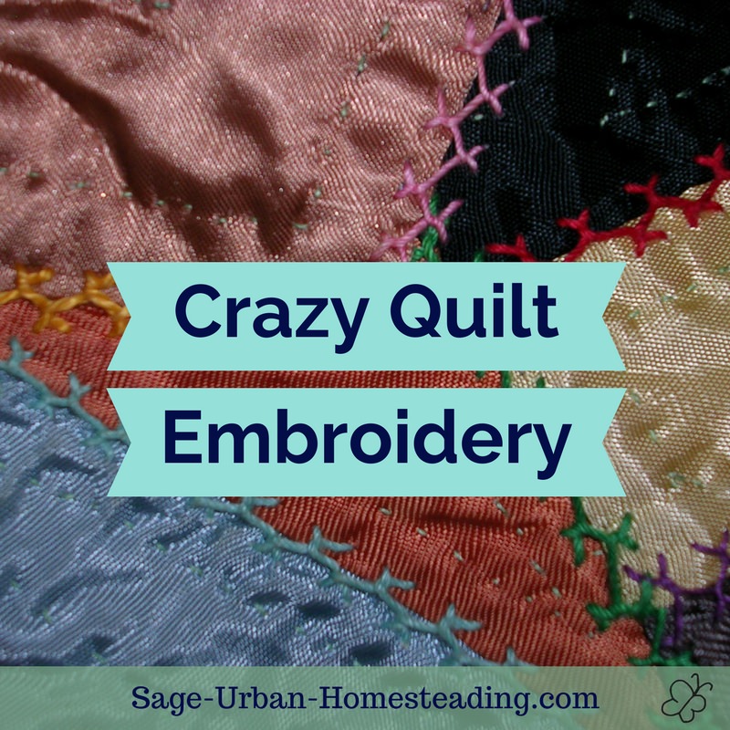 crazy quilt embroidery