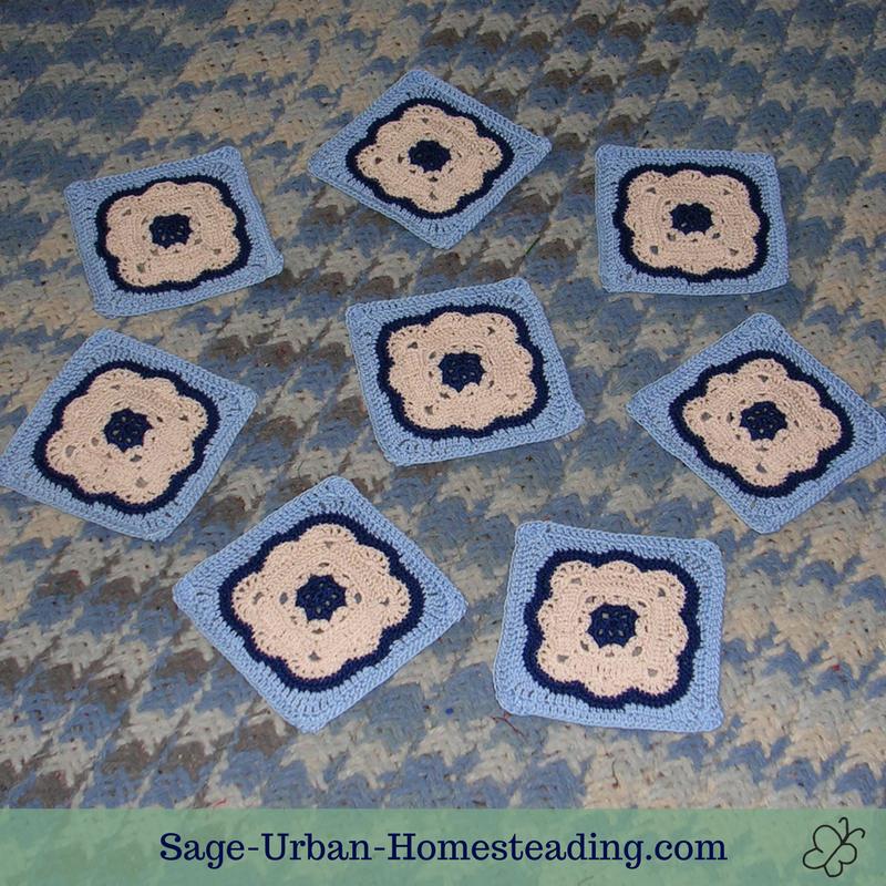 crochet coasters