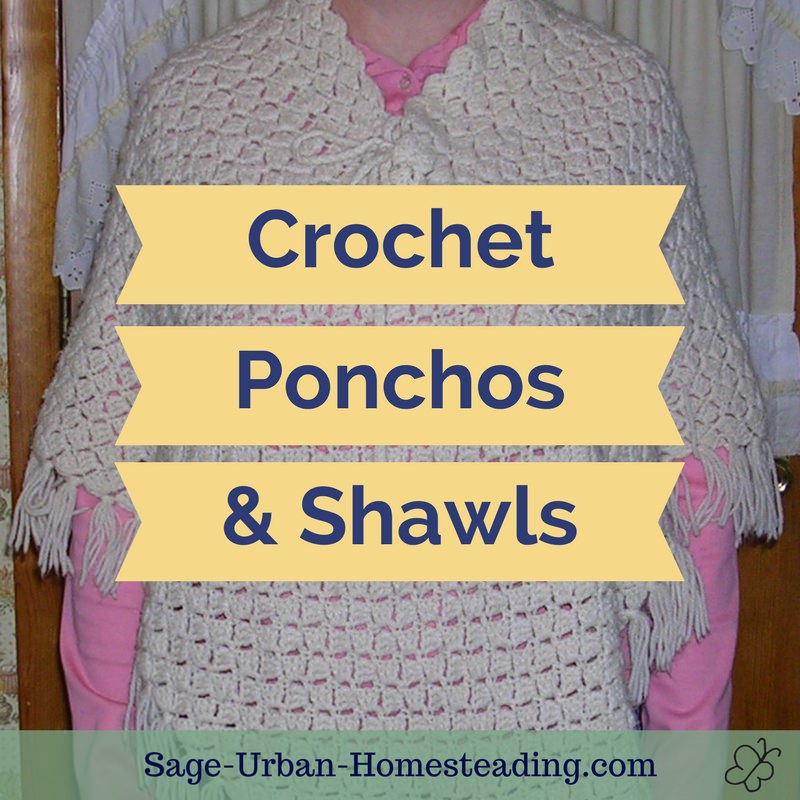 crochet ponchos and shawls
