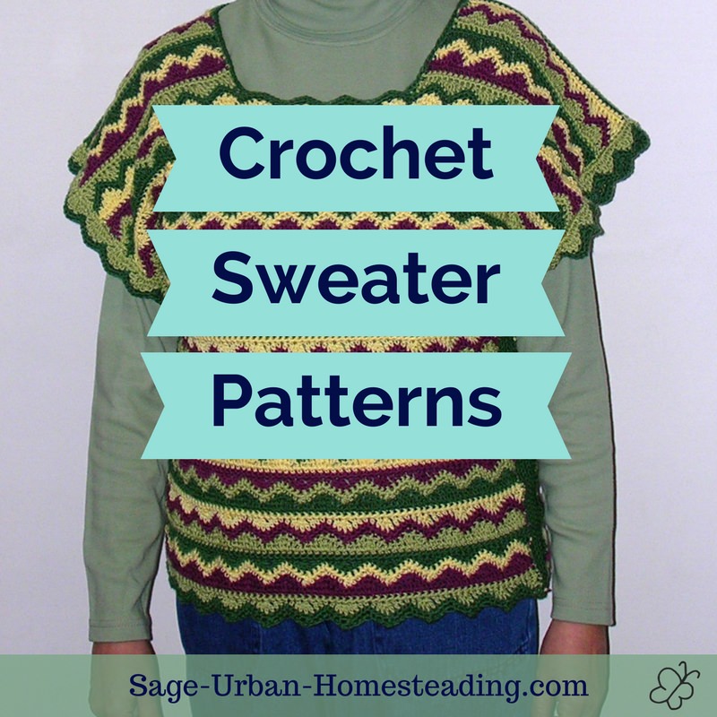 crochet sweater patterns