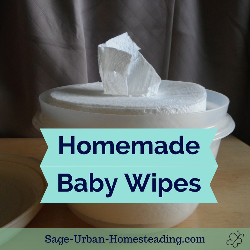 homemade baby wipes