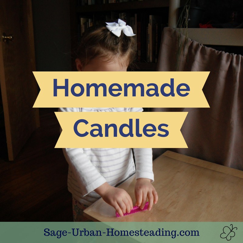 homemade candles