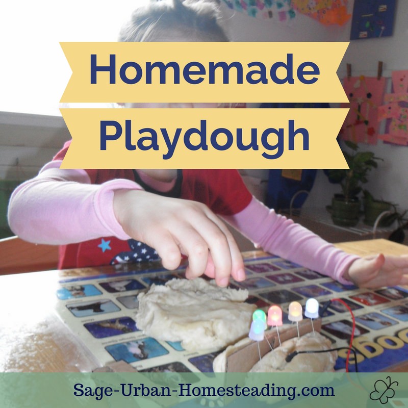 homemade playdough