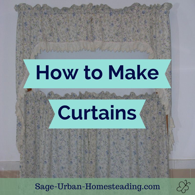 how to make curtains