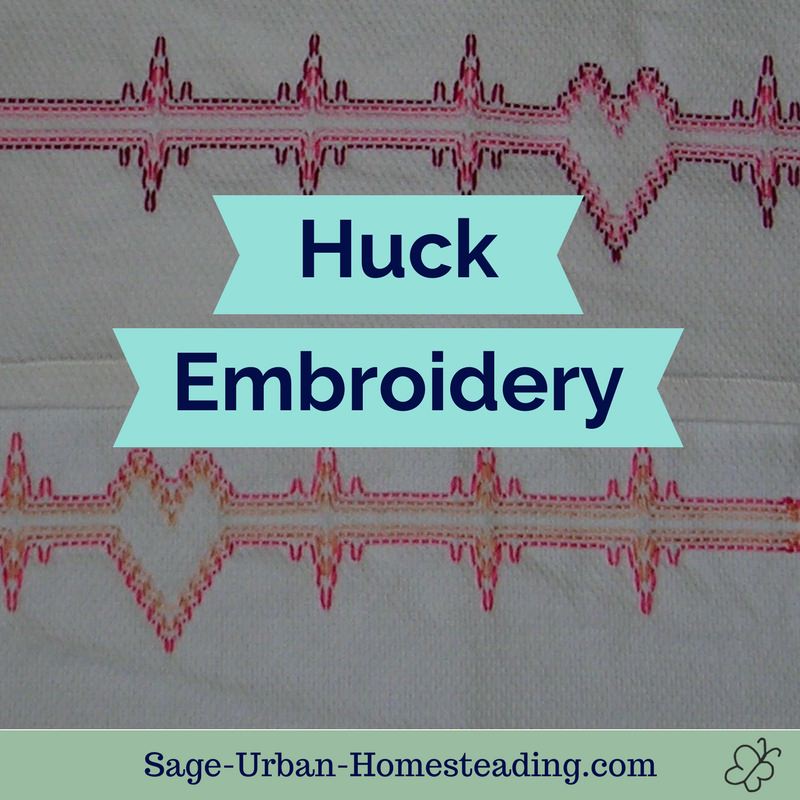 huck embroidery