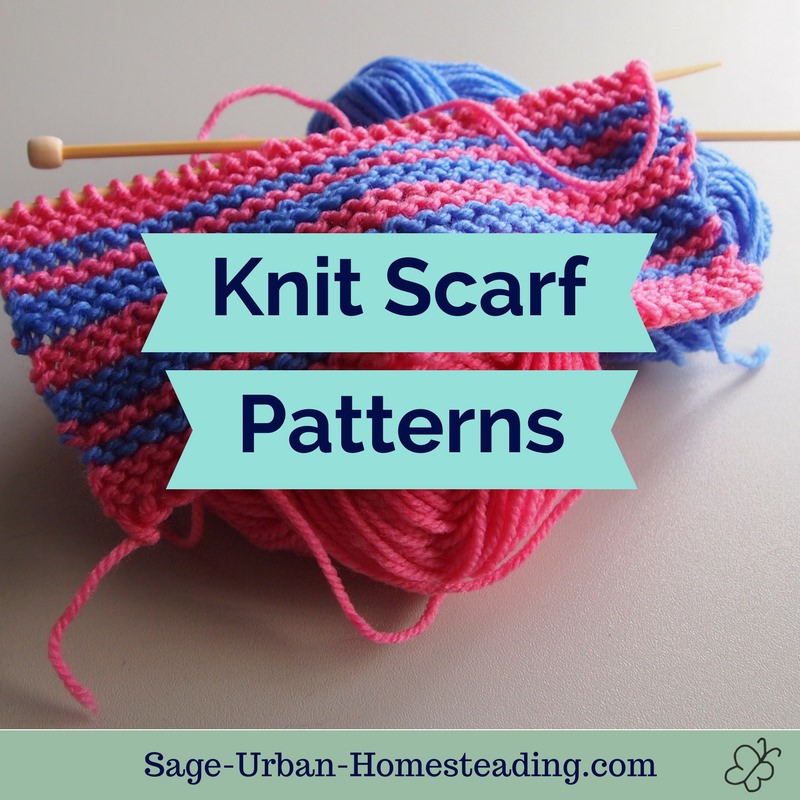 knit scarf patterns
