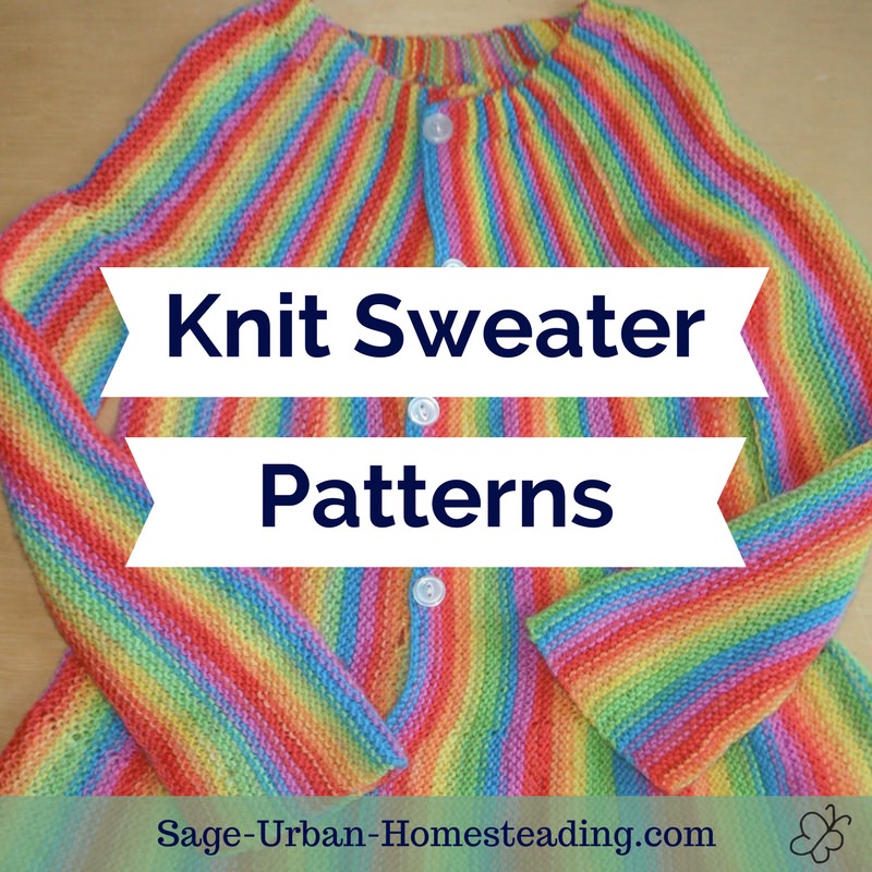 knit sweater patterns