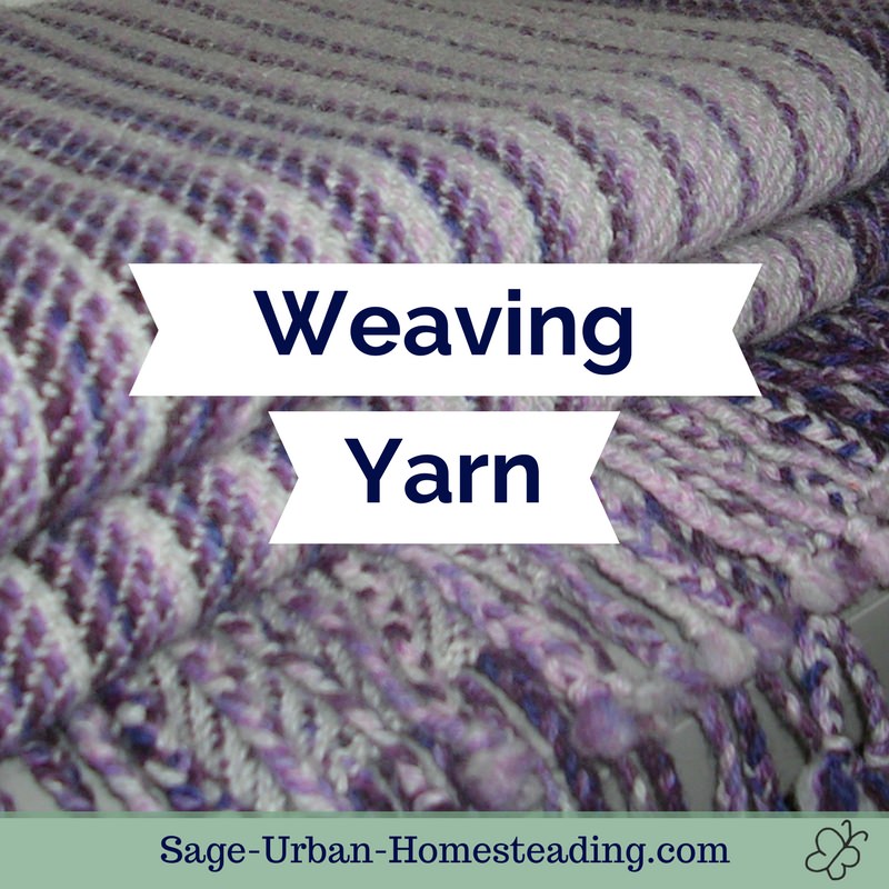 weaving yarn