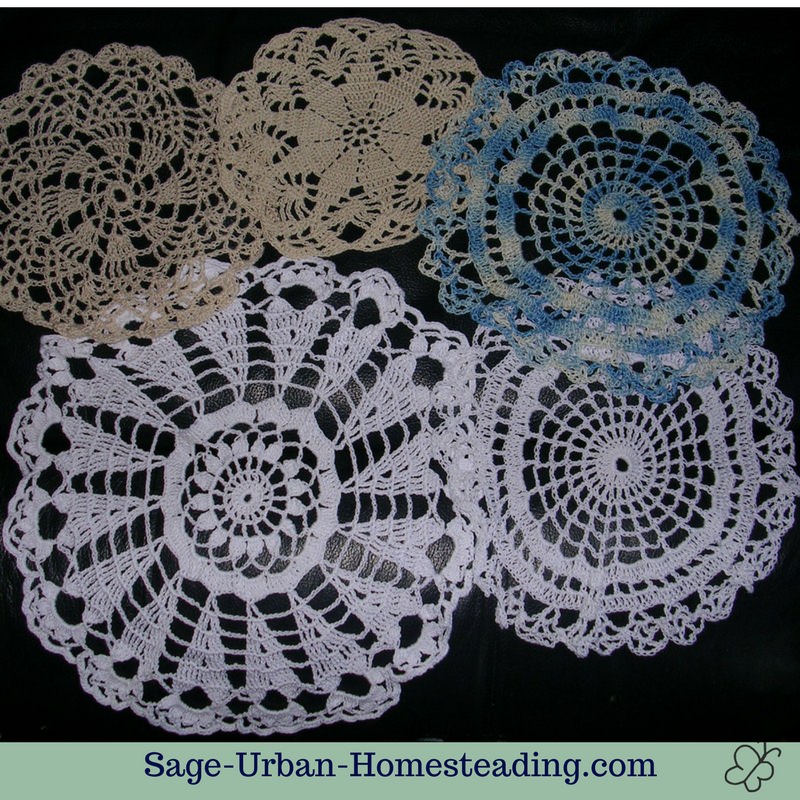 crochet doilies