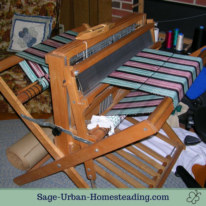 Baby Wolf weaving loom