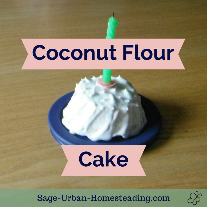 coconut flour cake