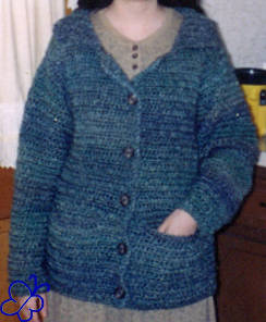 crochet cardigan sweater