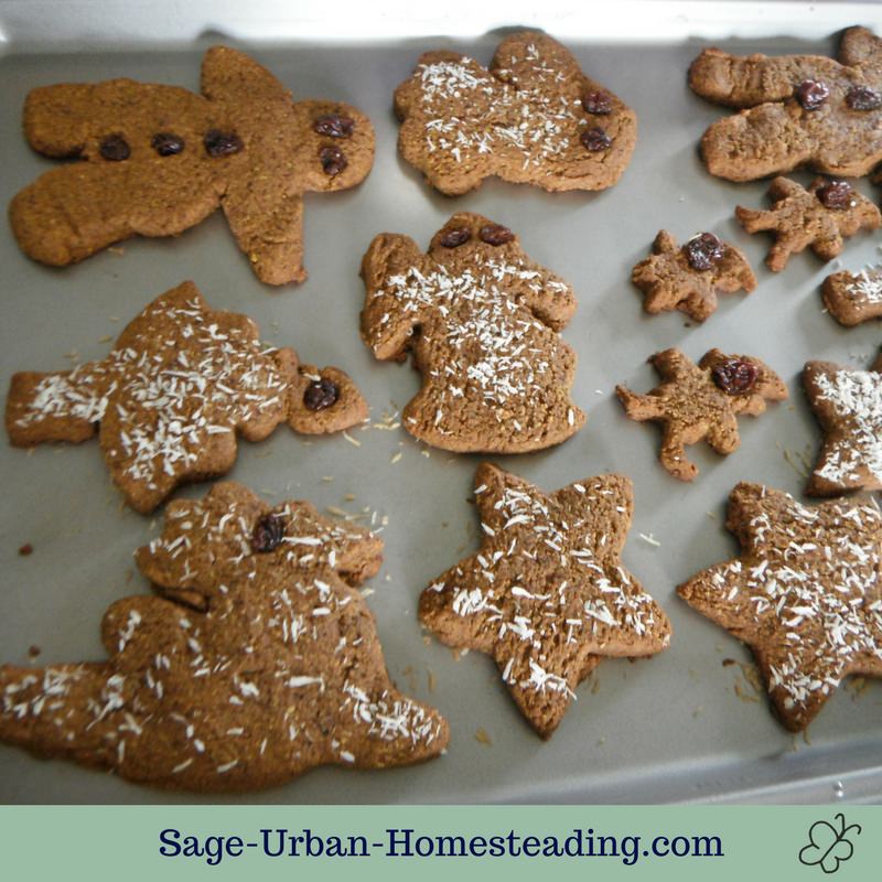 baked gluten free gingerbread cookies