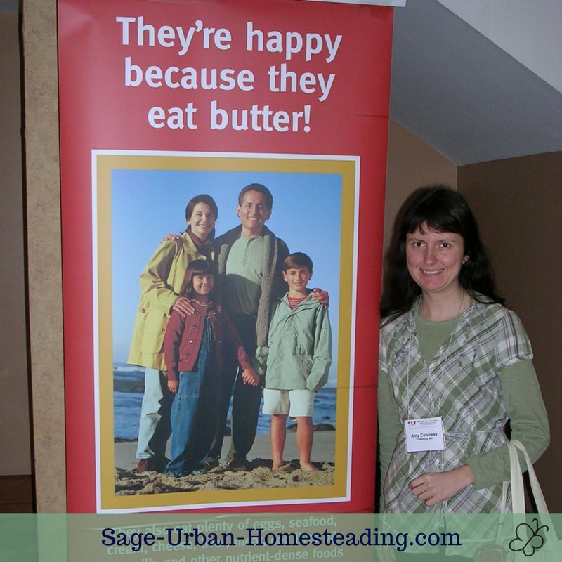 happy because they eat butter