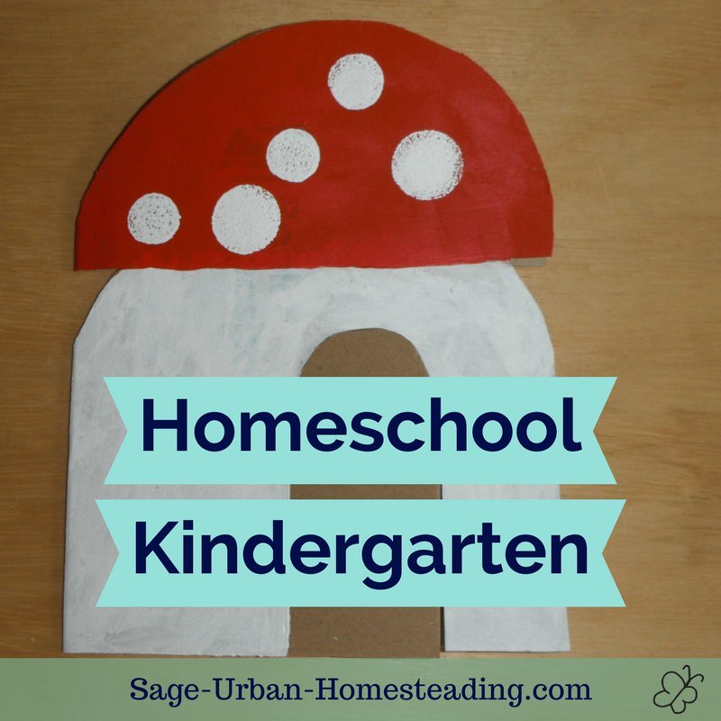 homeschool kindergarten