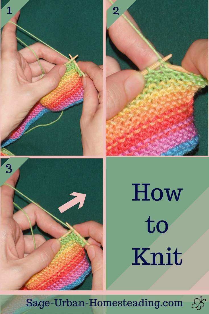 how to knit