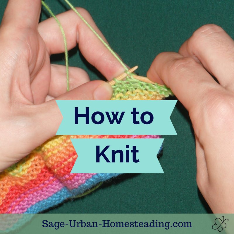 how to knit