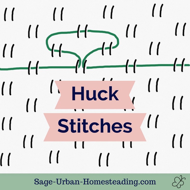 huck stitches