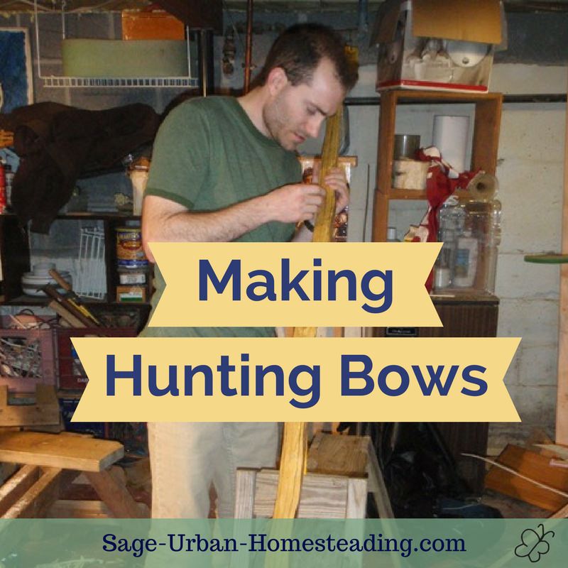 making hunting bows