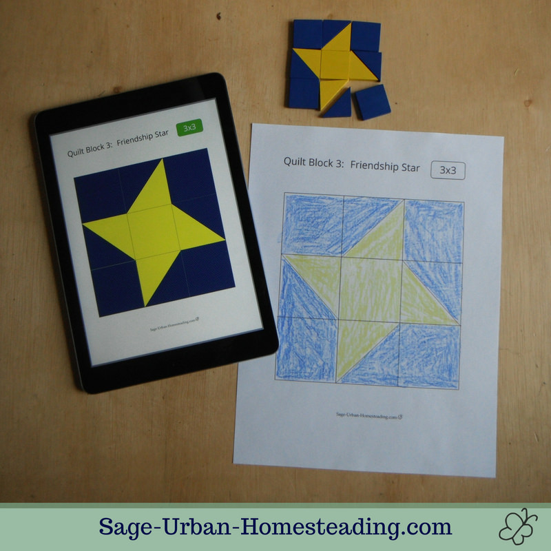 quilt pattern blocks and coloring