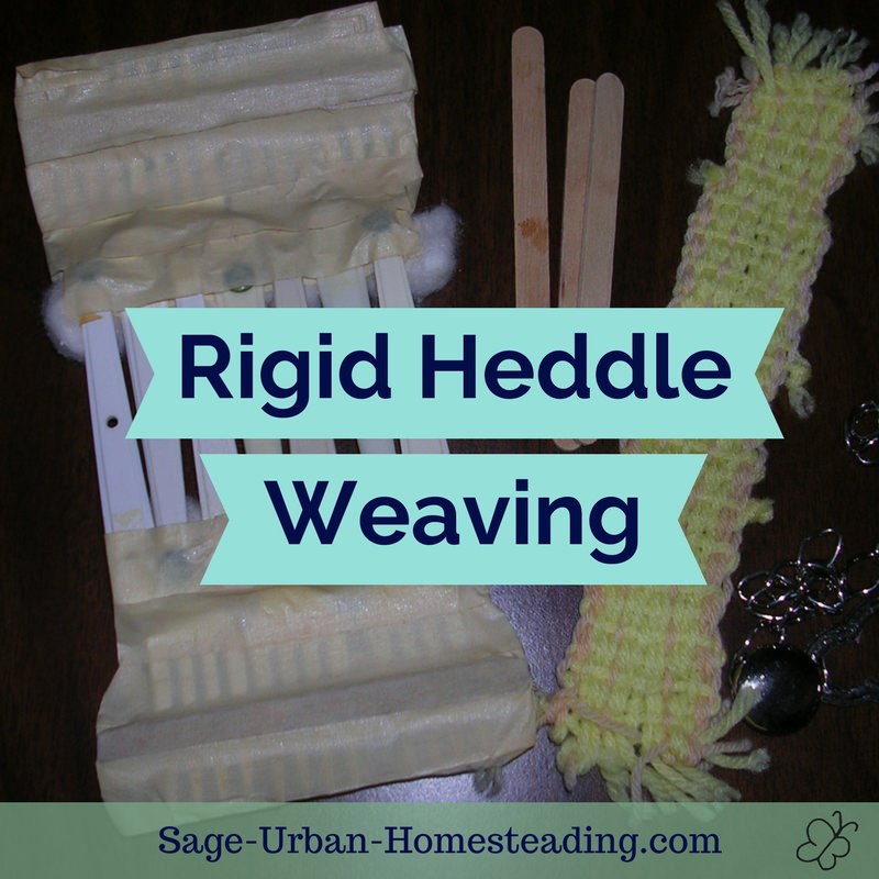 rigid heddle weaving