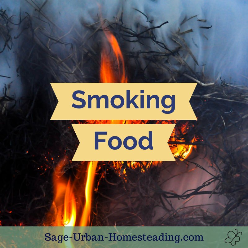 smoking food