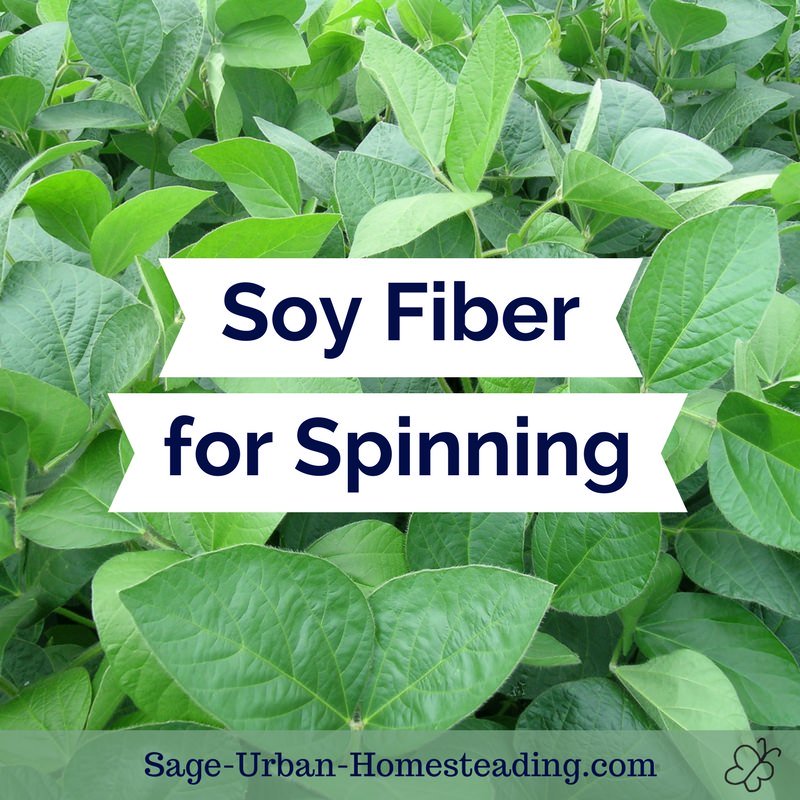 soy fiber for spinning