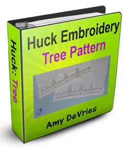 Huck Embroidery Tree Pattern