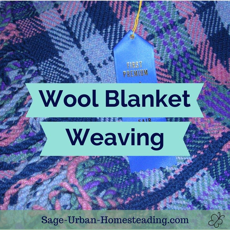 wool blanket weaving